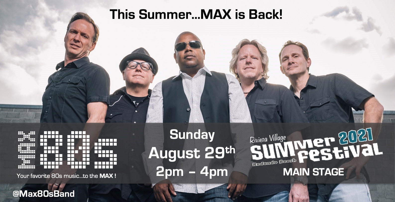 Max 80s at Redondo Summerfest 2021